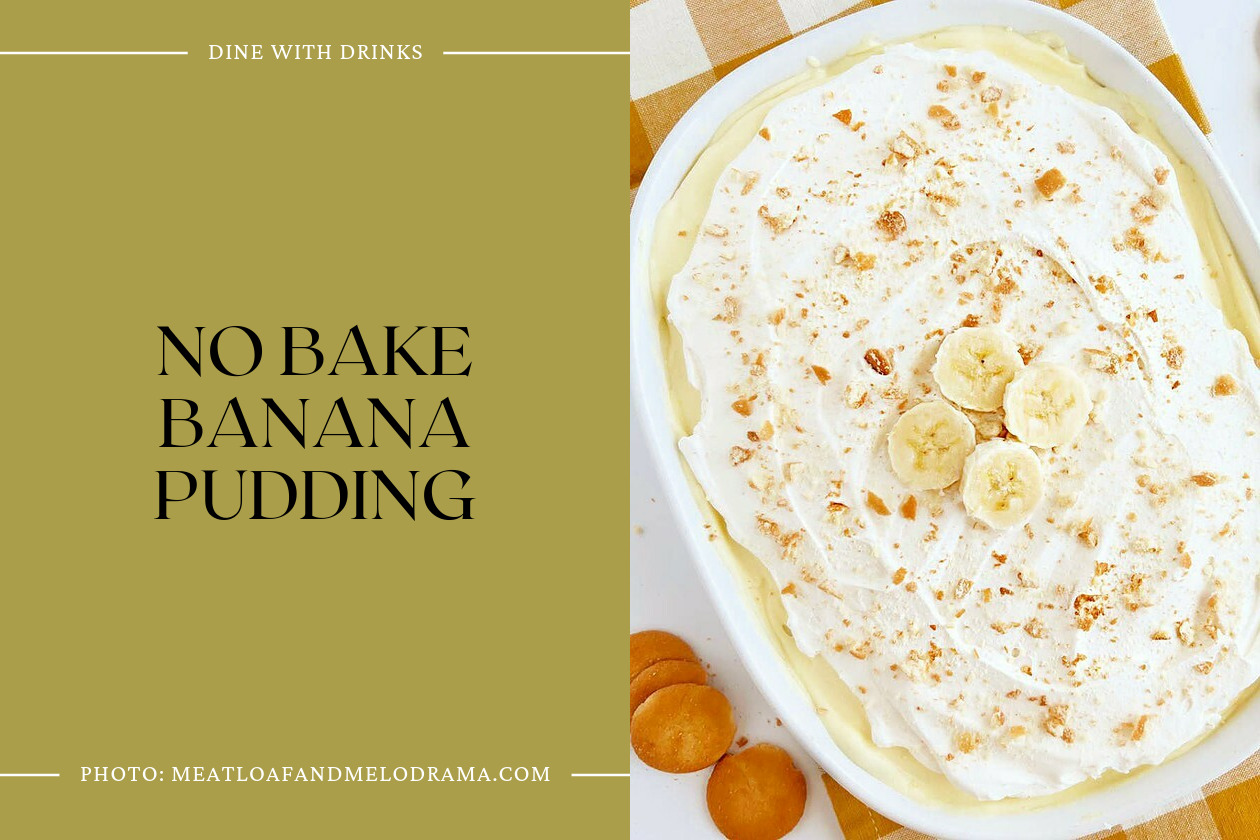No Bake Banana Pudding