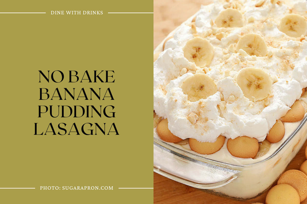 No Bake Banana Pudding Lasagna