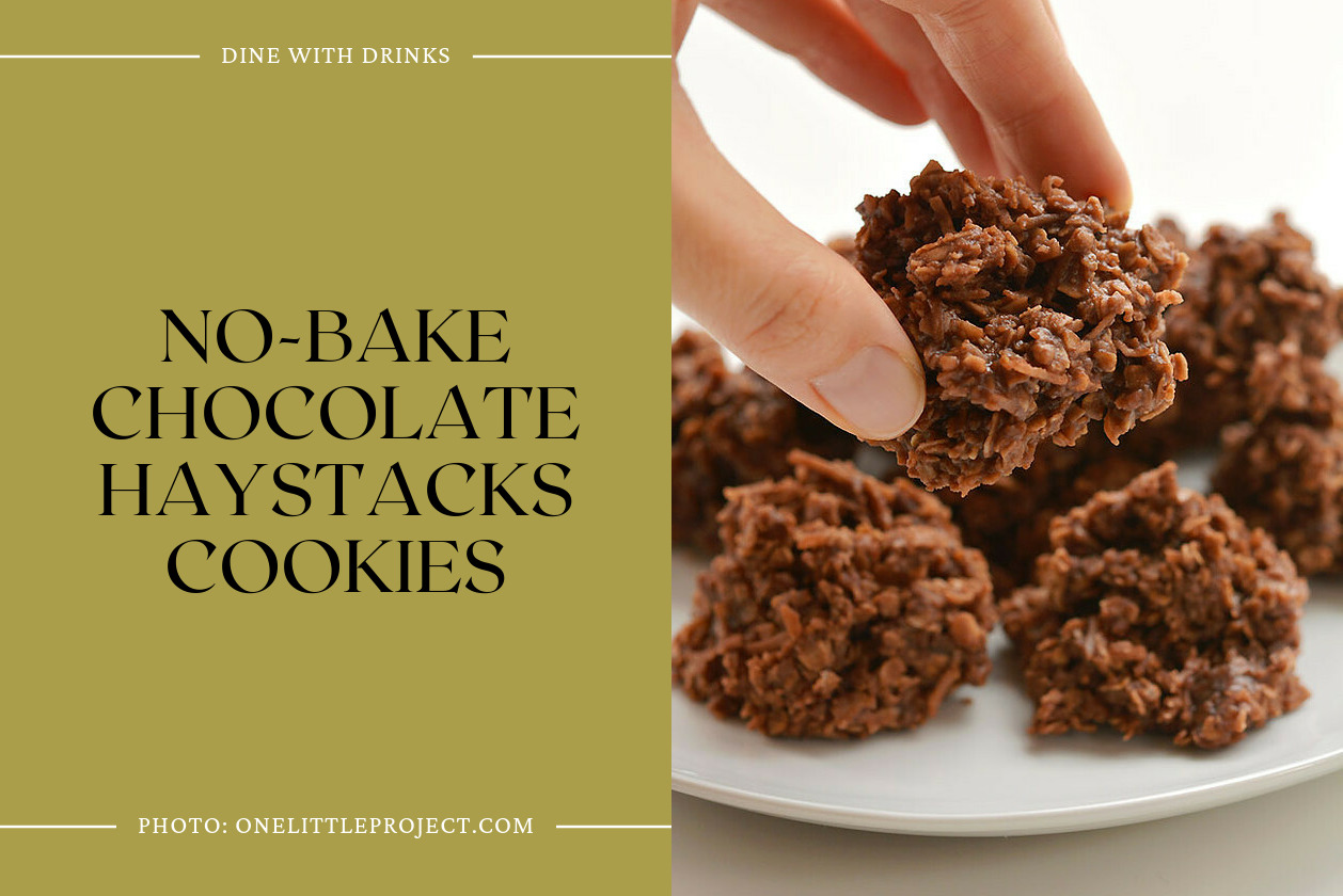 No-Bake Chocolate Haystacks Cookies