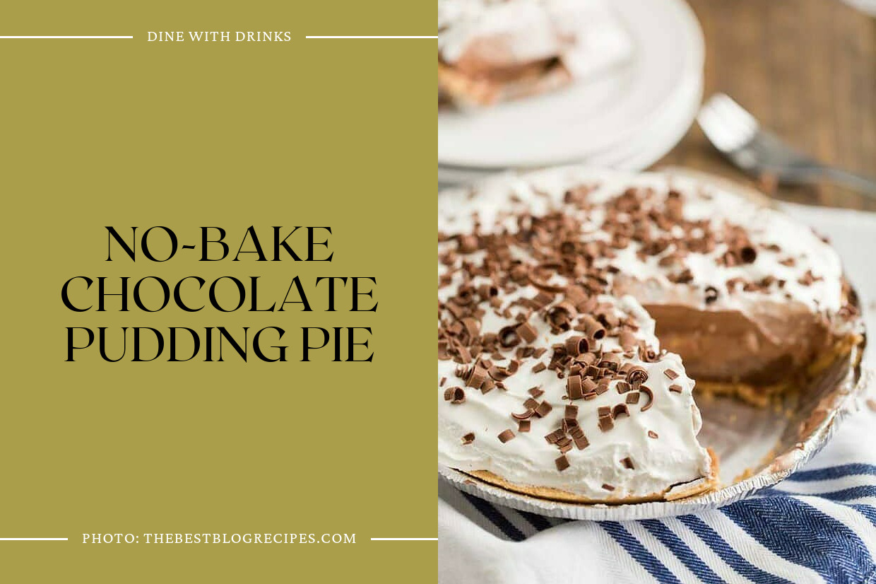 No-Bake Chocolate Pudding Pie