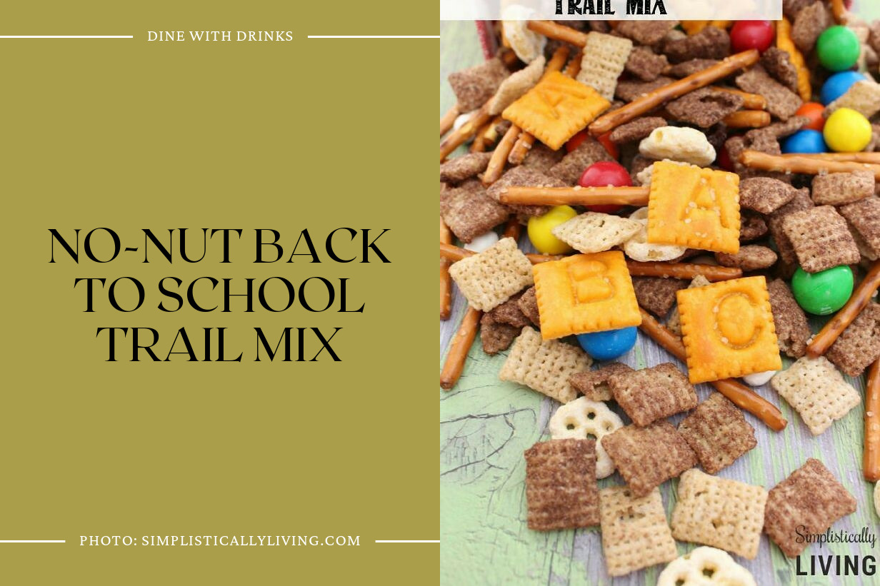 No-Nut Back To School Trail Mix