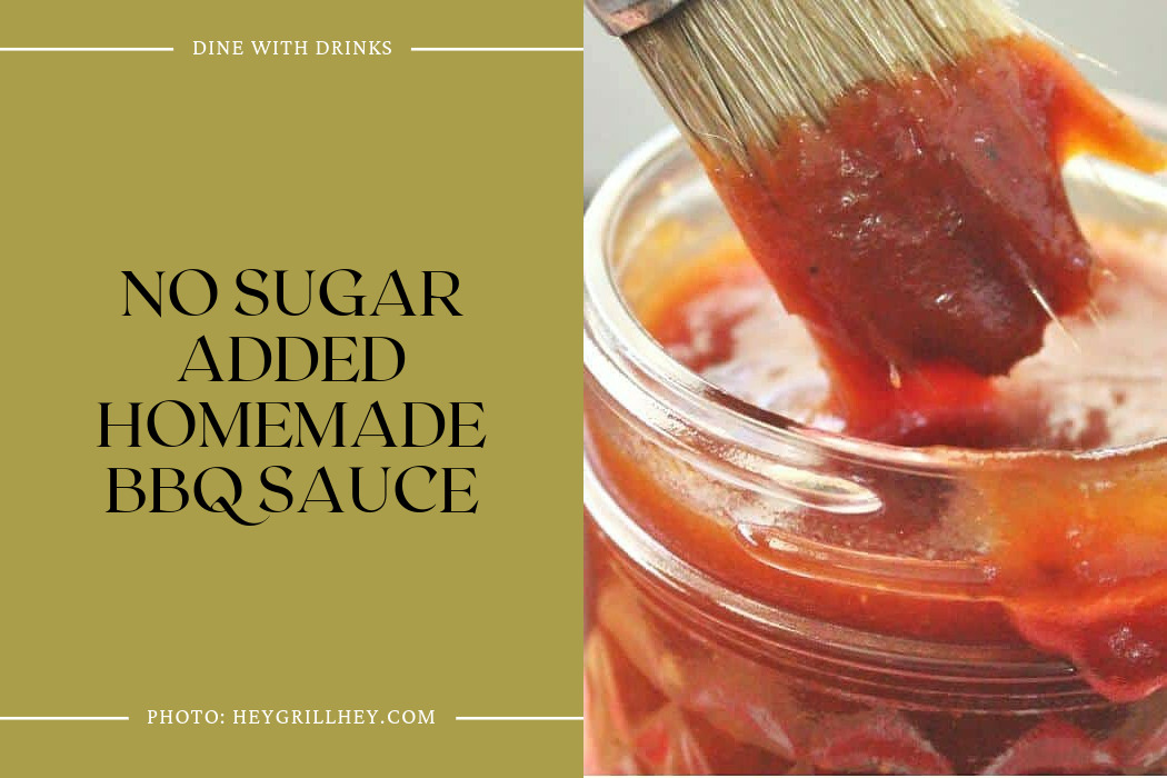 No Sugar Added Homemade Bbq Sauce