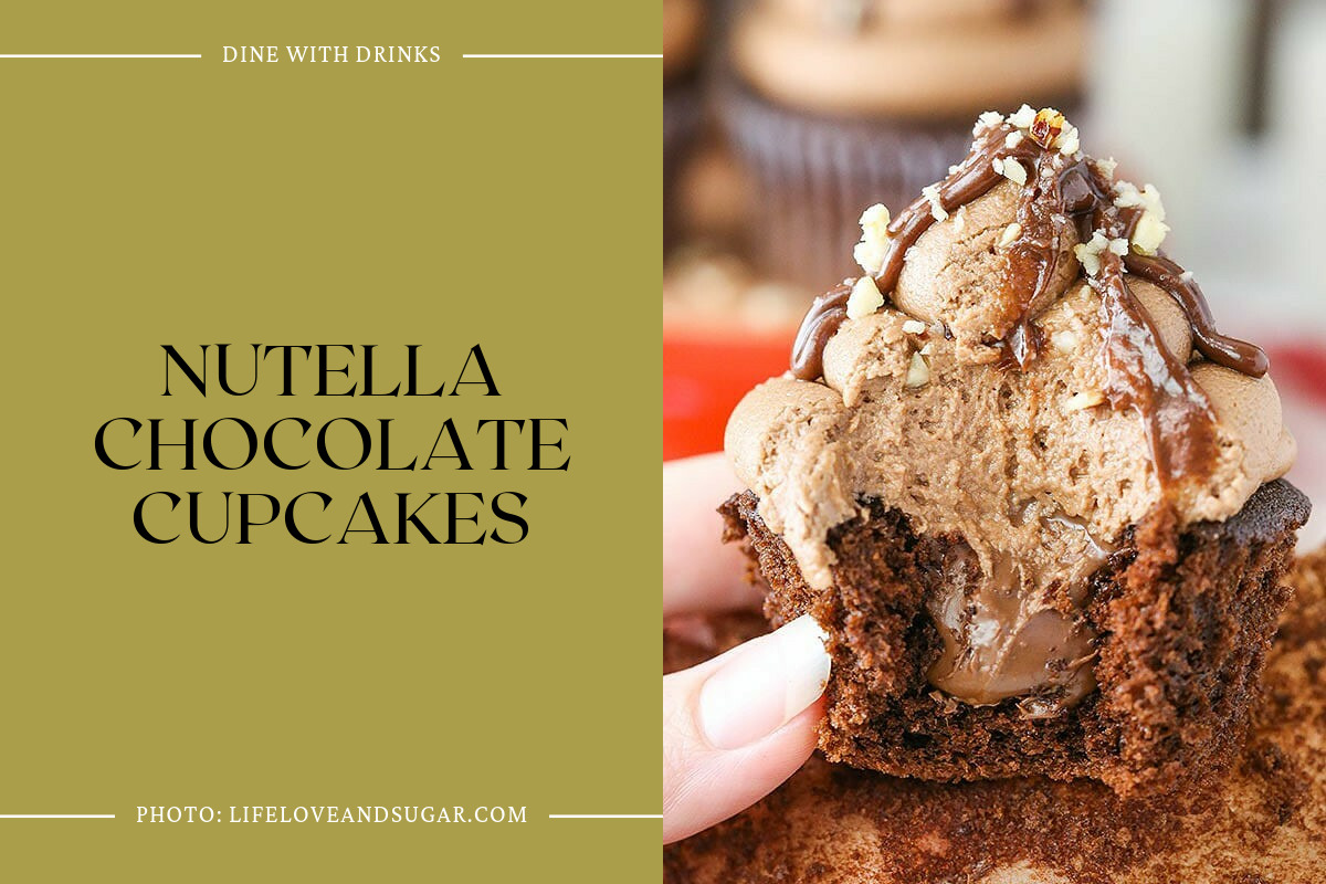 Nutella Chocolate Cupcakes