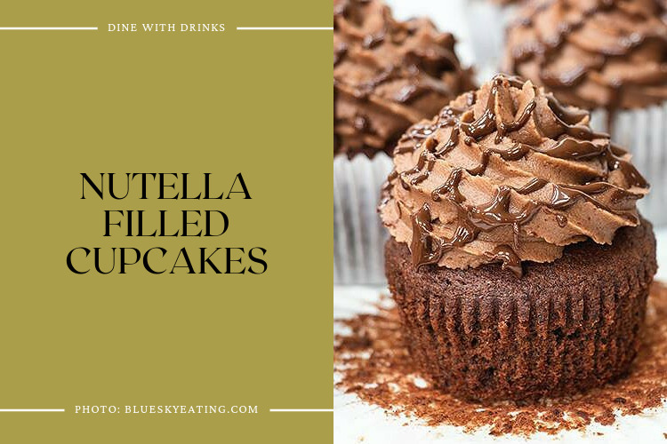 Nutella Filled Cupcakes