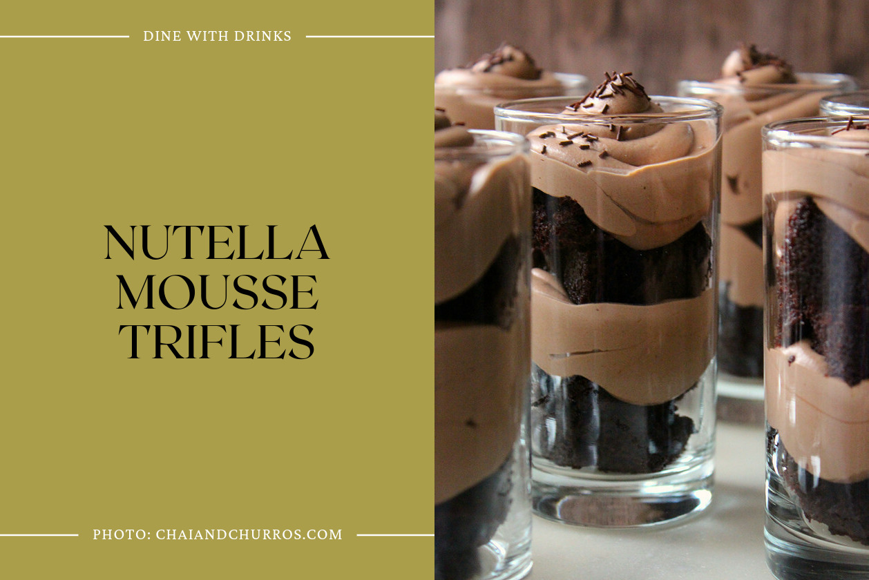 Nutella Mousse Trifles