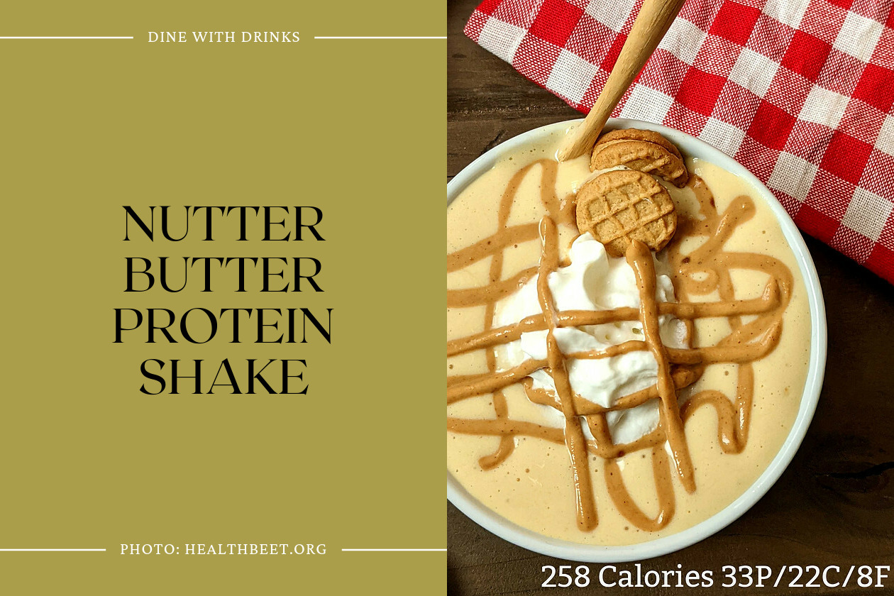 Nutter Butter Protein Shake
