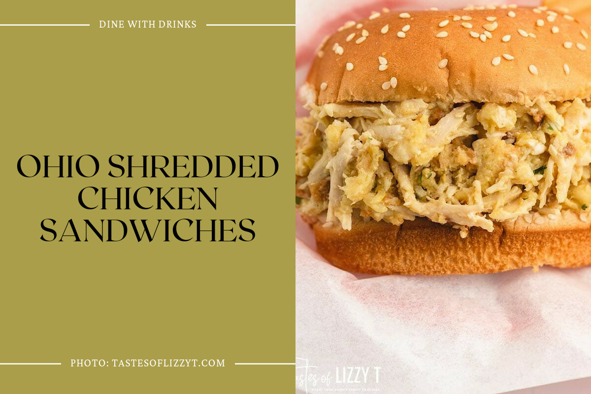 Ohio Shredded Chicken Sandwiches