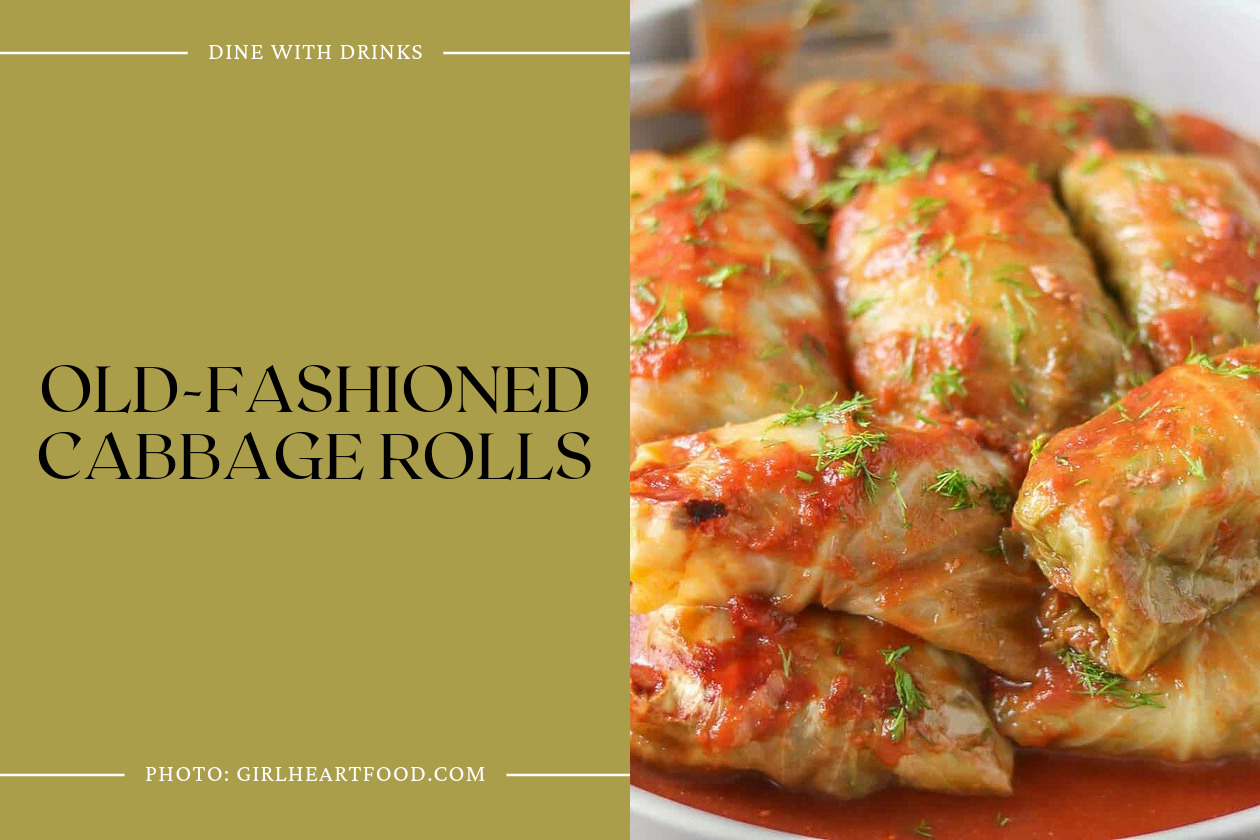 Old-Fashioned Cabbage Rolls