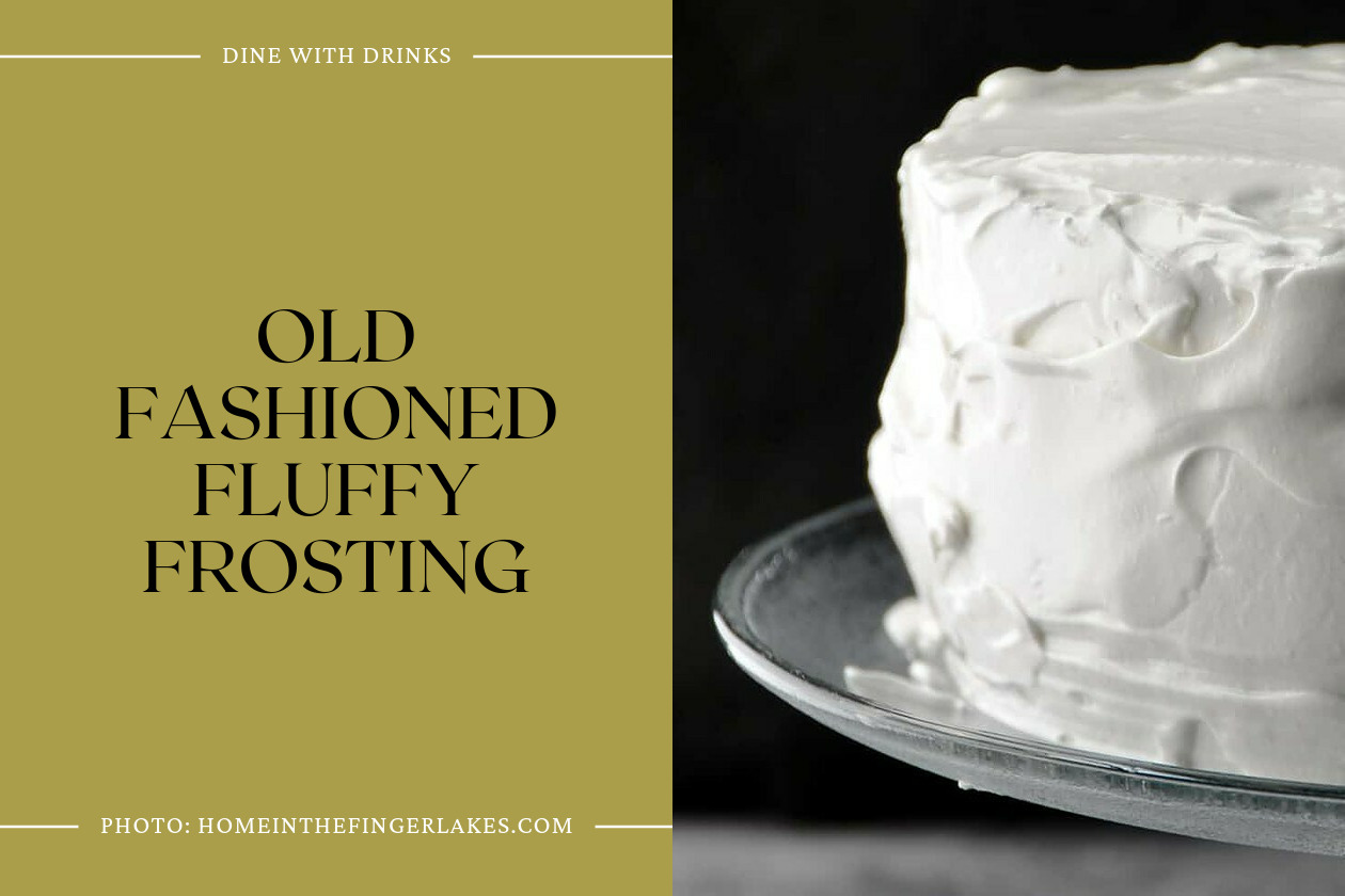 Old Fashioned Fluffy Frosting