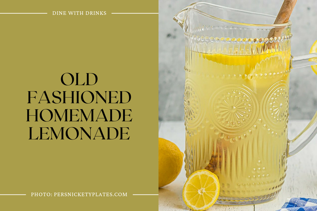 Old Fashioned Homemade Lemonade