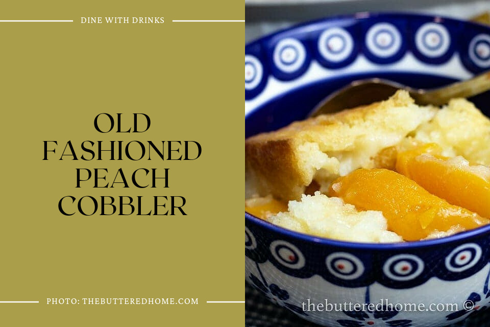Old Fashioned Peach Cobbler