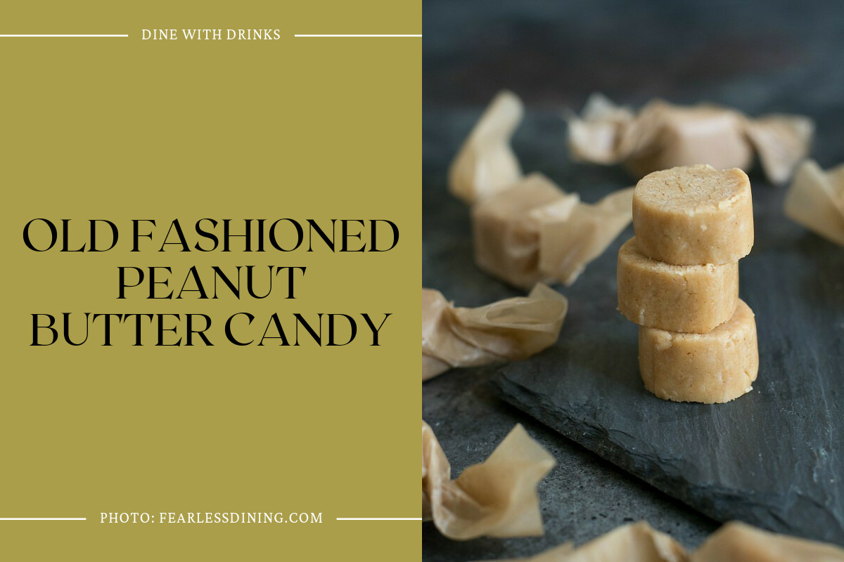 Old Fashioned Peanut Butter Candy