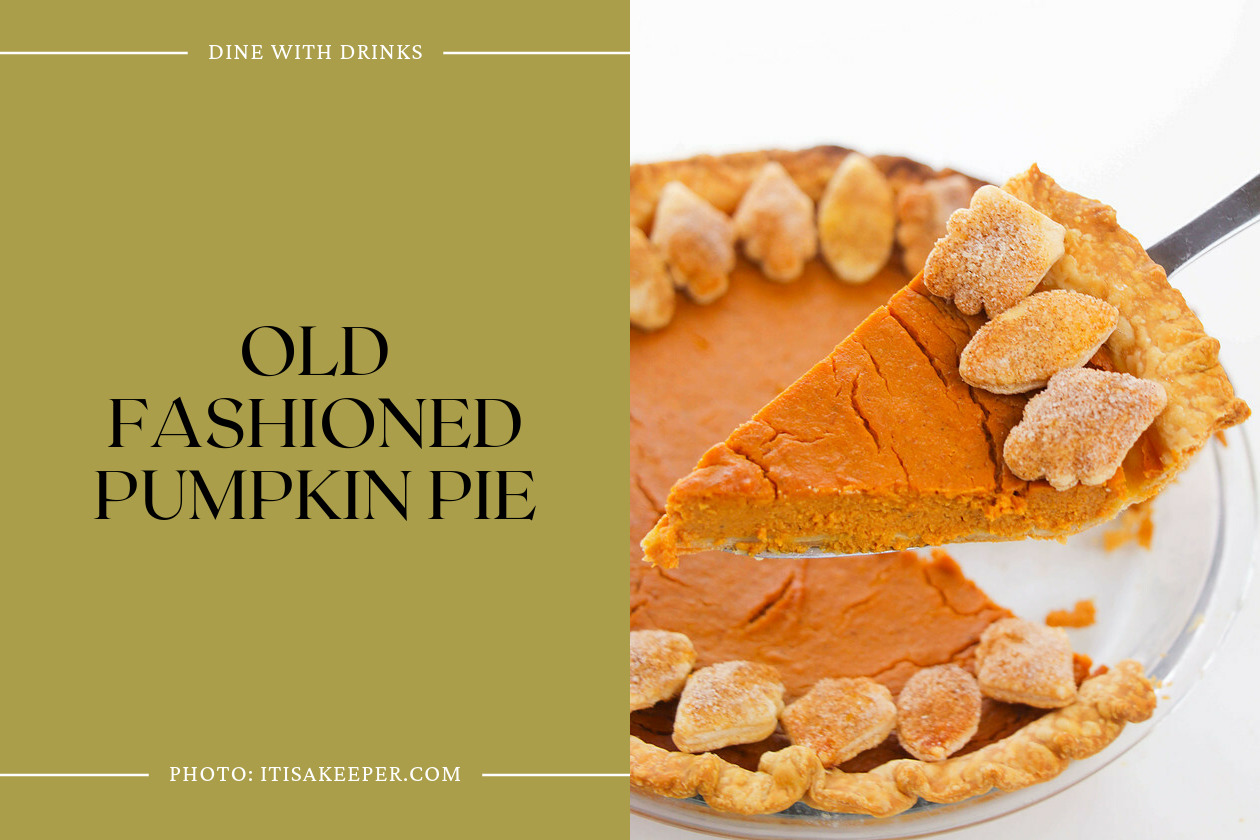 Old Fashioned Pumpkin Pie