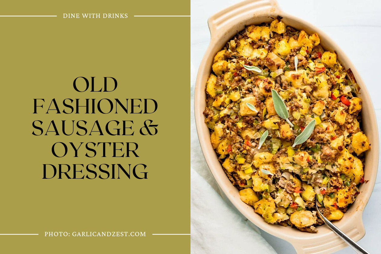 Old Fashioned Sausage & Oyster Dressing