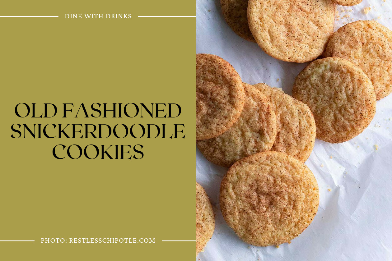 Old Fashioned Snickerdoodle Cookies