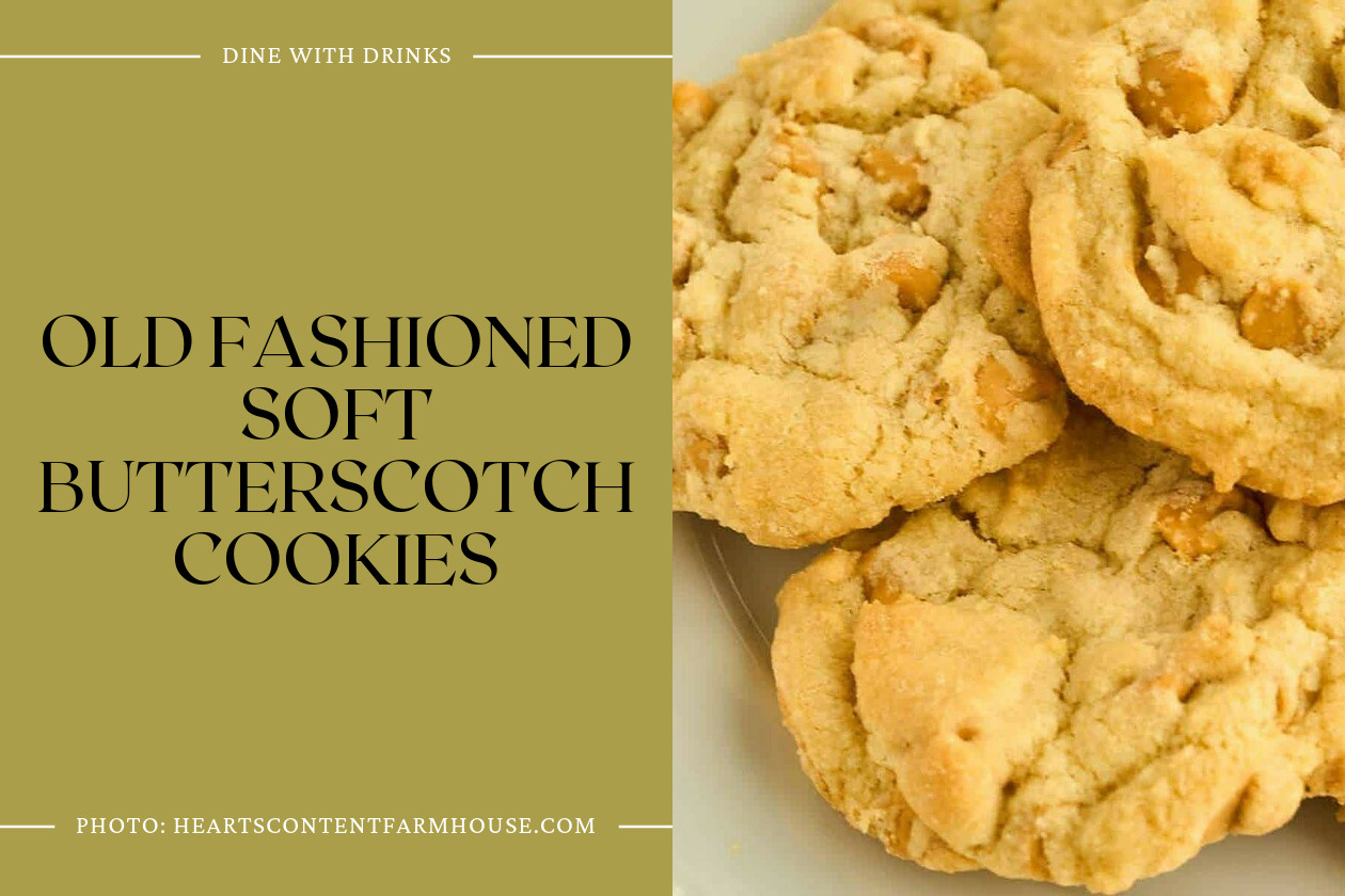 Old Fashioned Soft Butterscotch Cookies