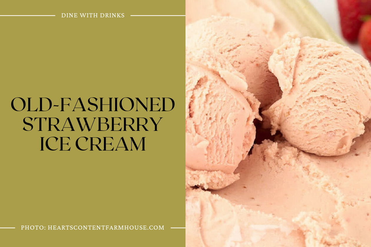 Old-Fashioned Strawberry Ice Cream