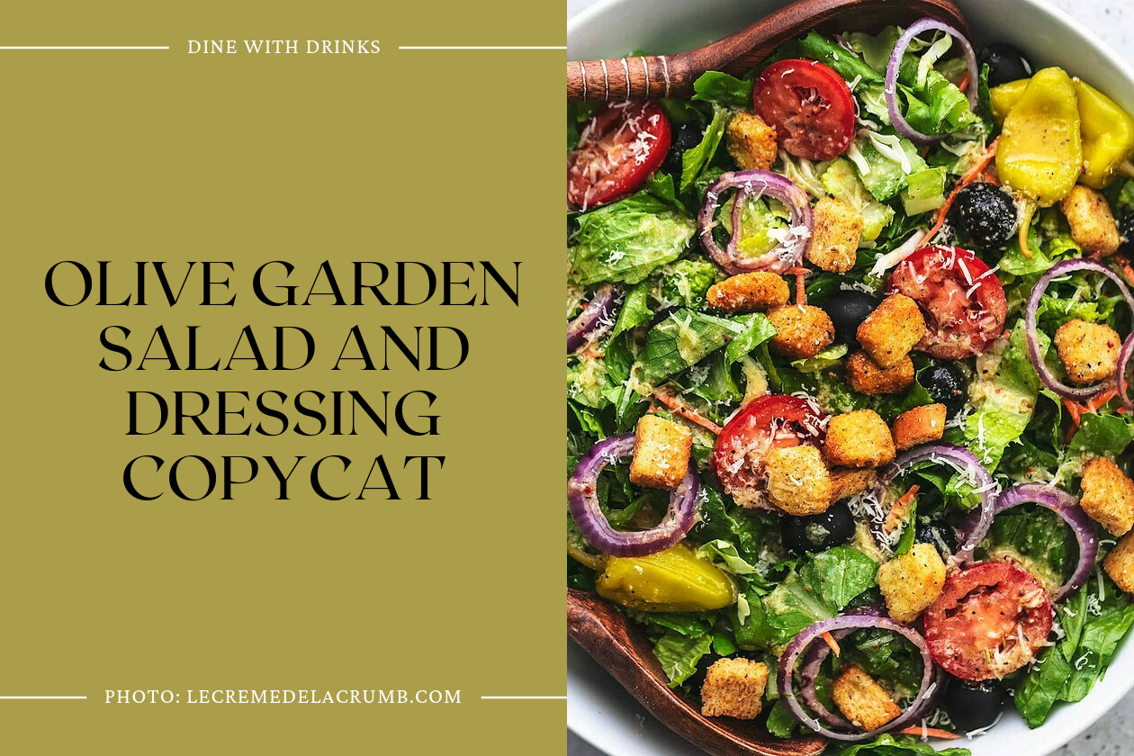 Olive Garden Salad And Dressing Copycat