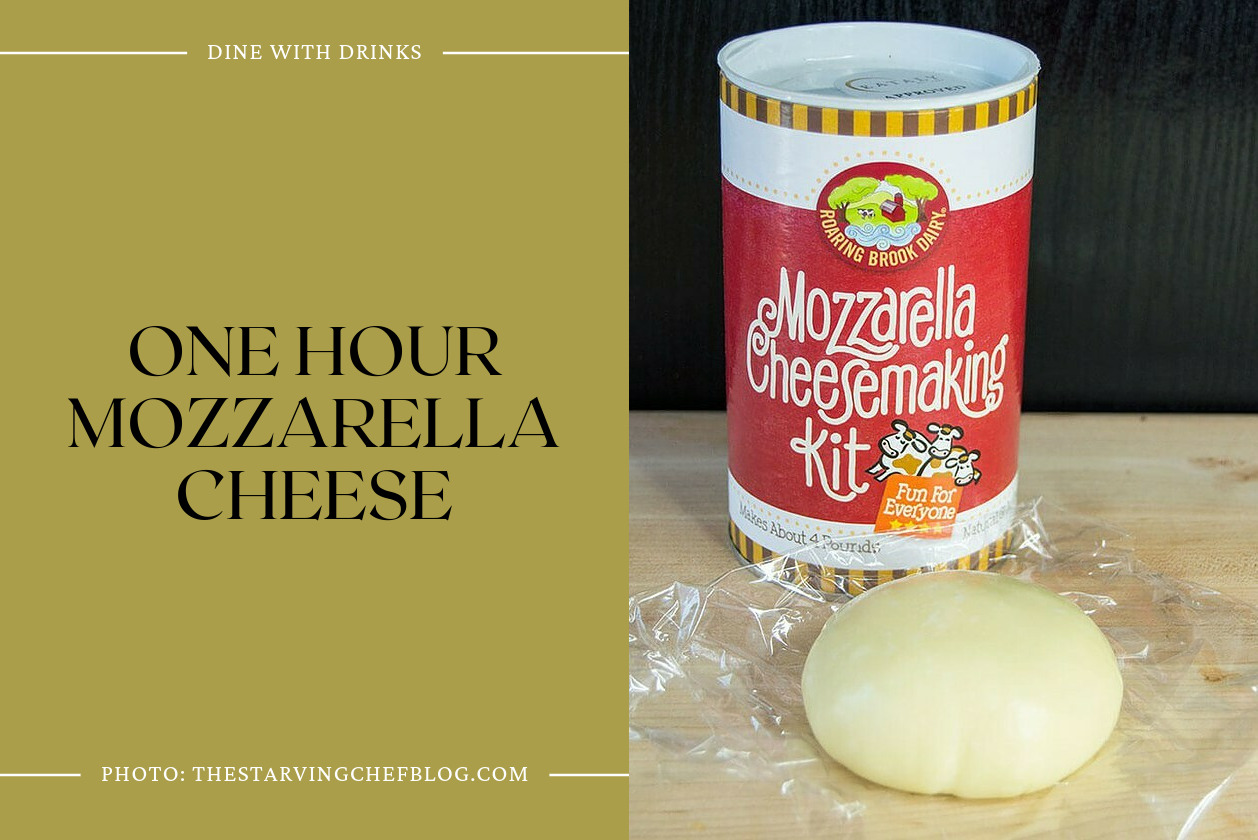One Hour Mozzarella Cheese