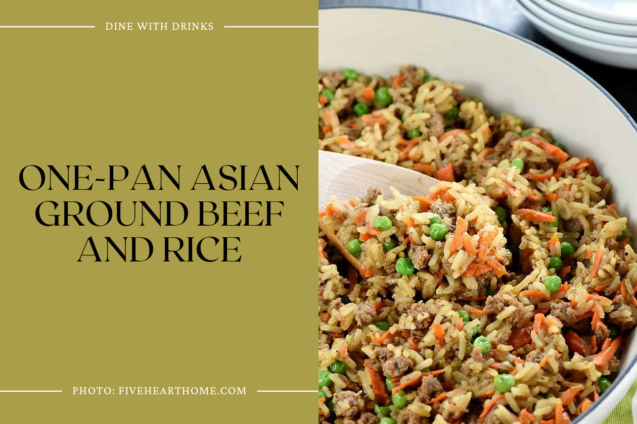 One-Pan Asian Ground Beef And Rice
