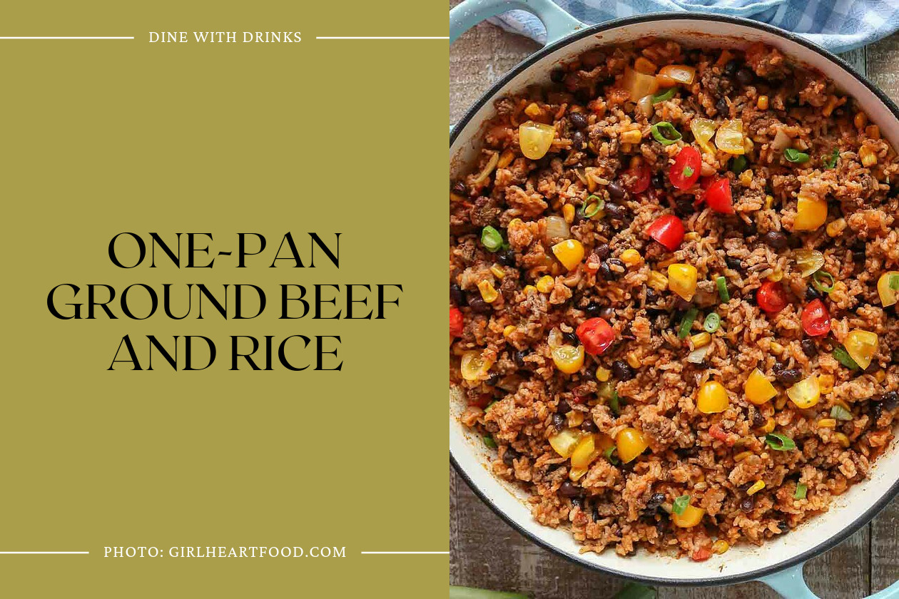 One-Pan Ground Beef And Rice