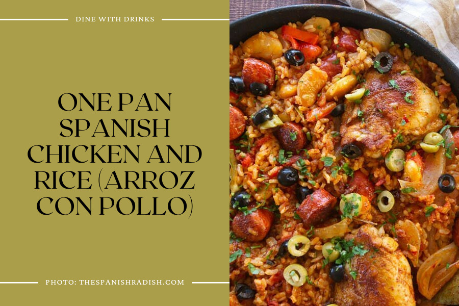One Pan Spanish Chicken And Rice (Arroz Con Pollo)