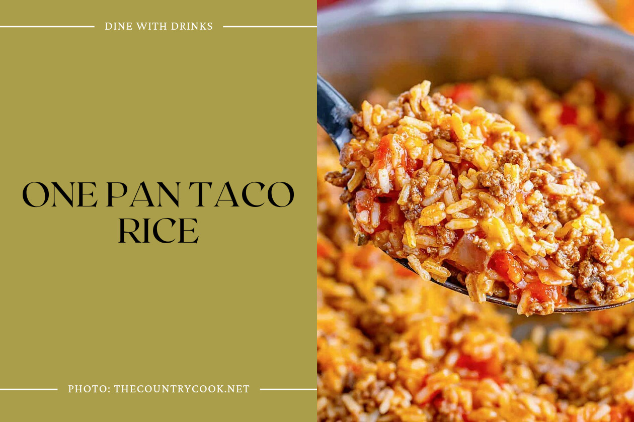 One Pan Taco Rice