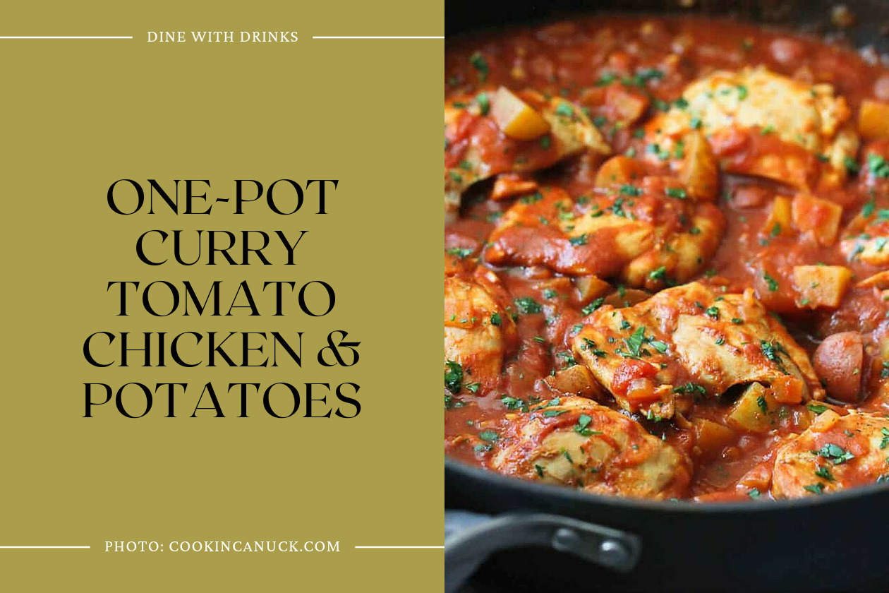One-Pot Curry Tomato Chicken & Potatoes