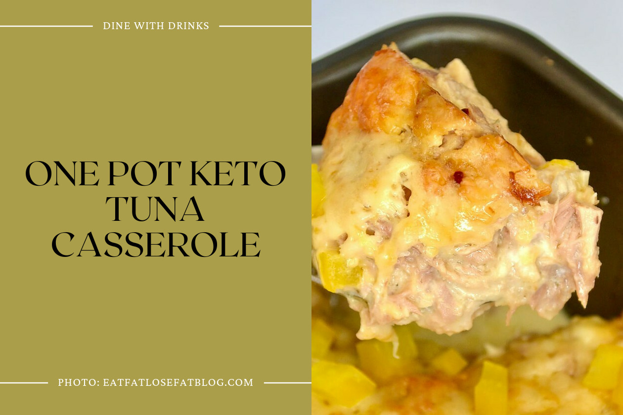 One Pot Keto Tuna Casserole