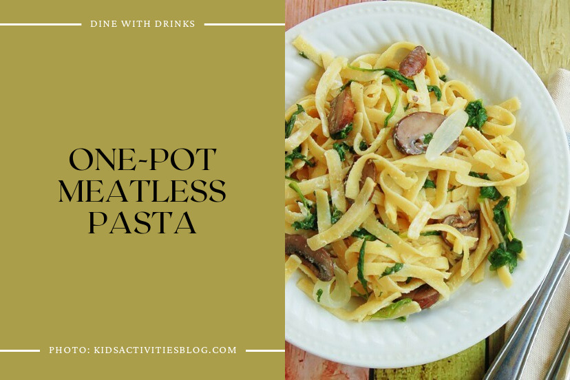 One-Pot Meatless Pasta