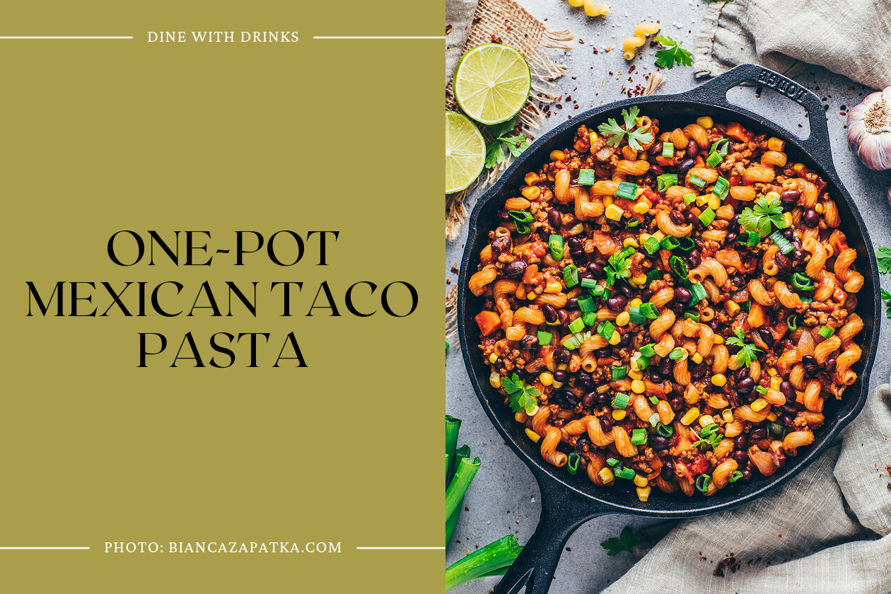 One-Pot Mexican Taco Pasta