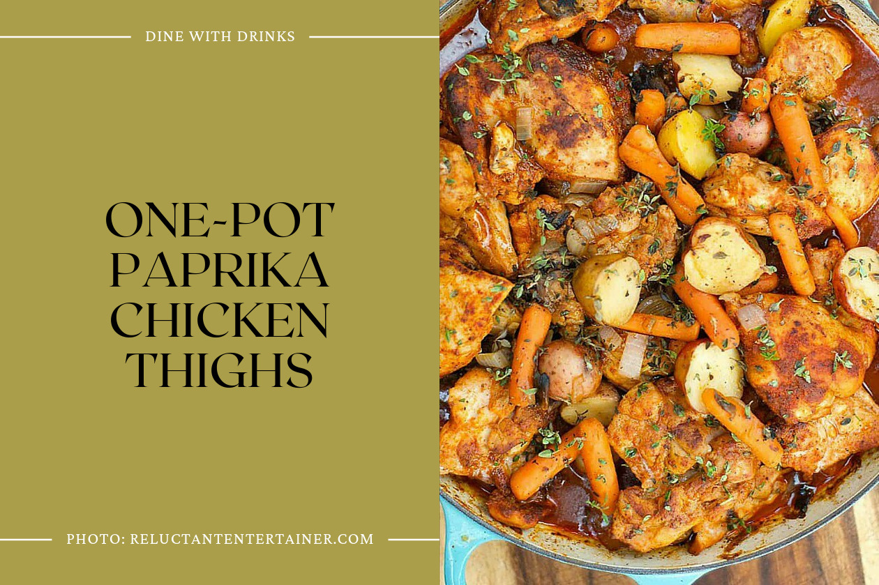 One-Pot Paprika Chicken Thighs