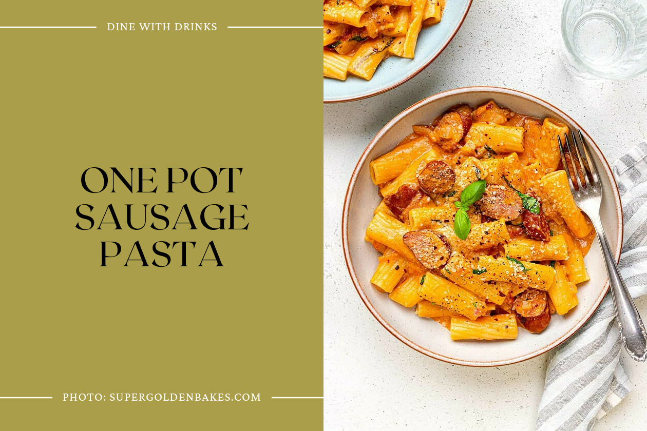 One Pot Sausage Pasta