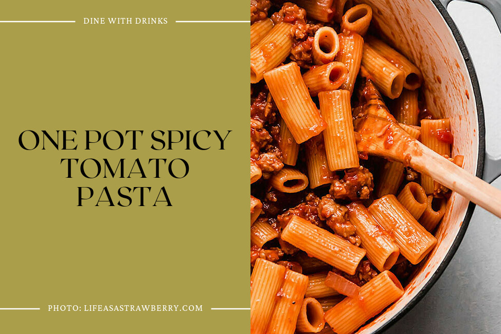 One Pot Spicy Tomato Pasta