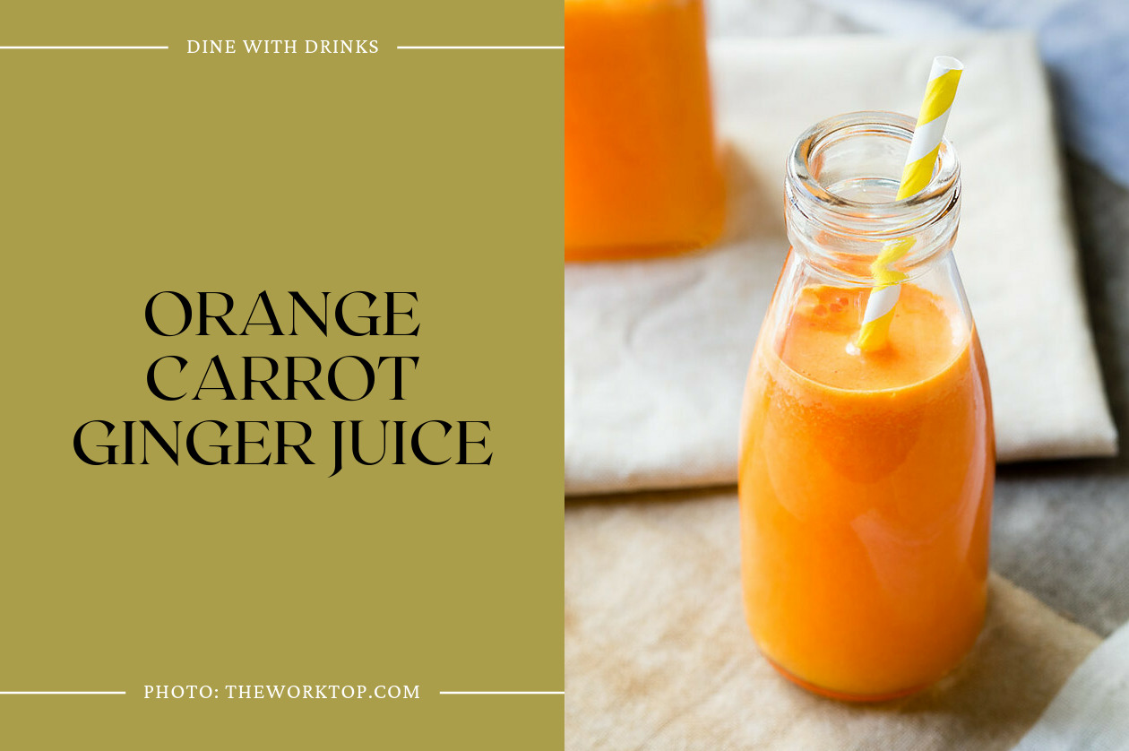 Orange Carrot Ginger Juice