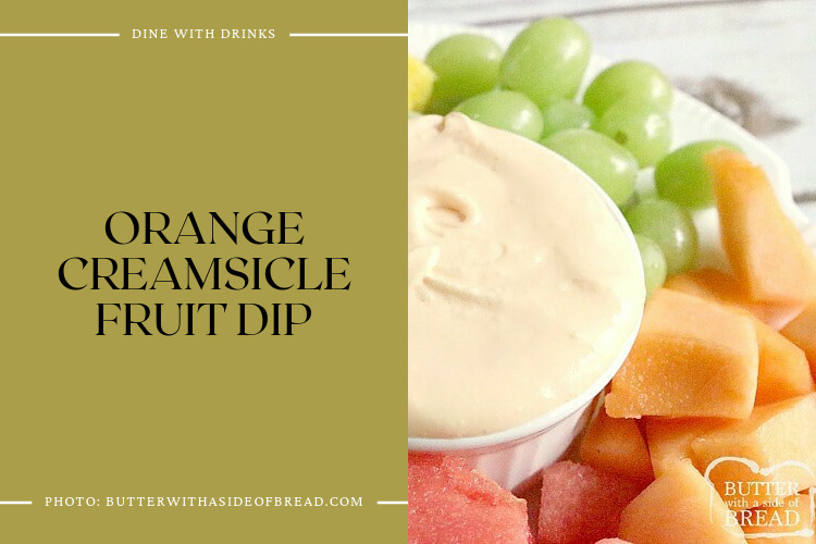 Orange Creamsicle Fruit Dip