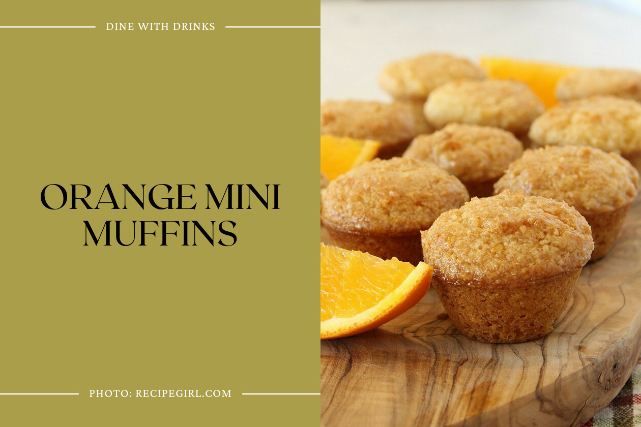 Orange Mini Muffins