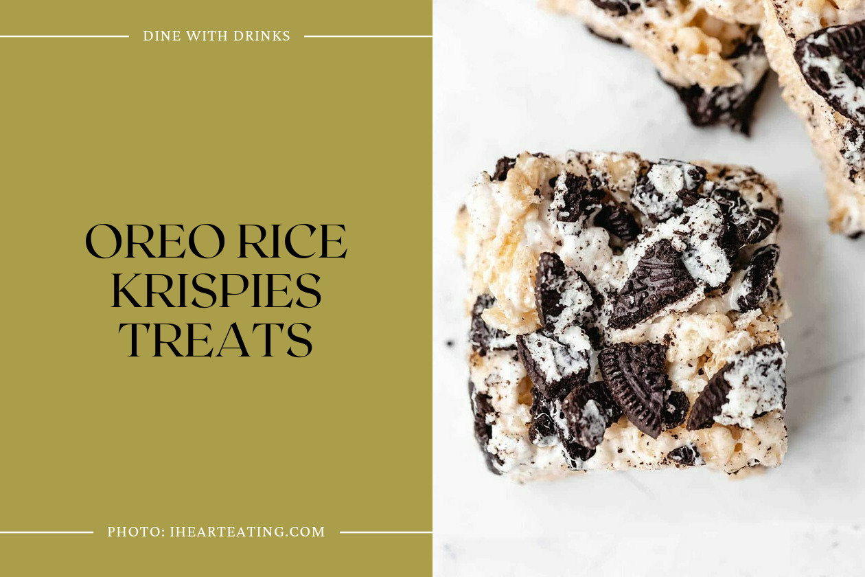 Oreo Rice Krispies Treats