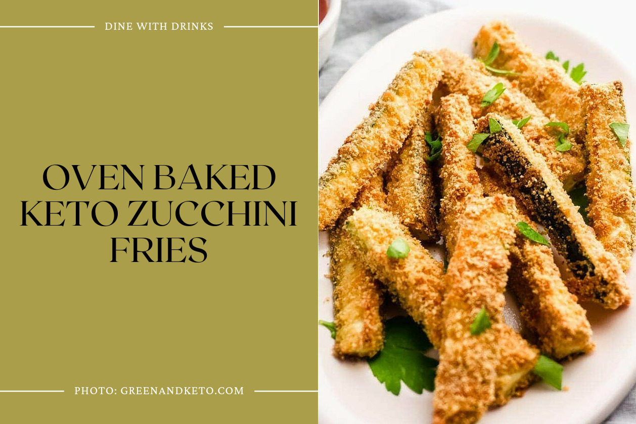 Oven Baked Keto Zucchini Fries