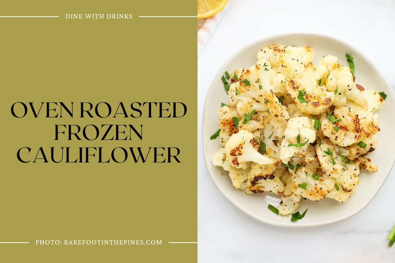 Oven Roasted Frozen Cauliflower