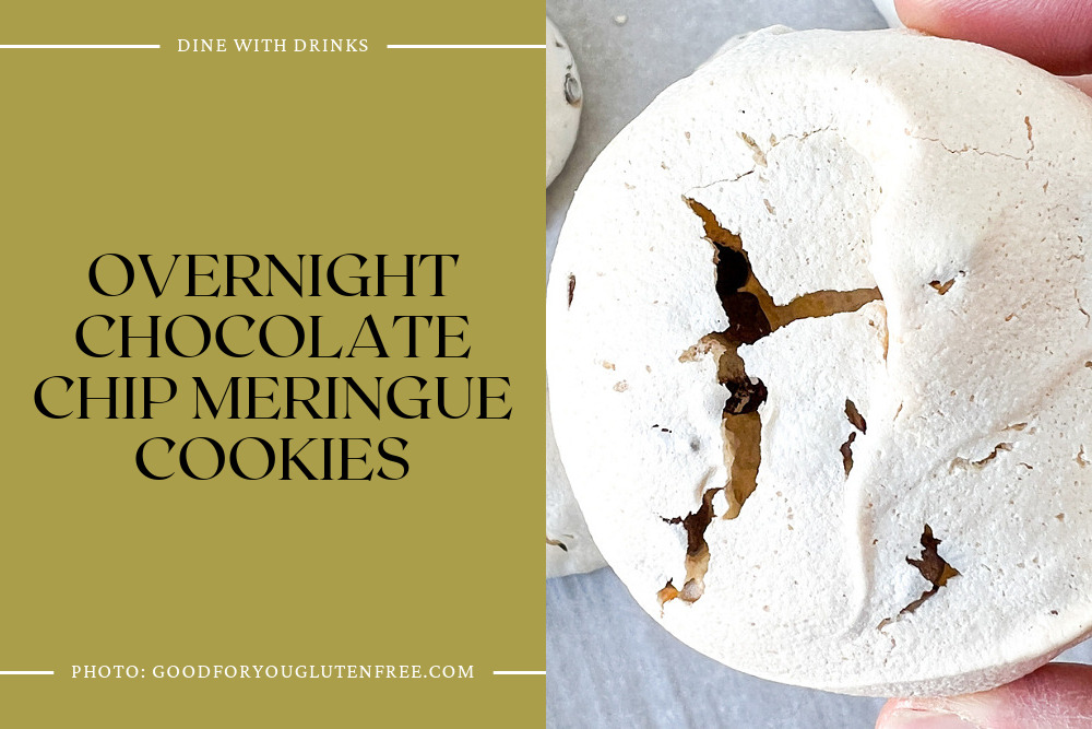Overnight Chocolate Chip Meringue Cookies