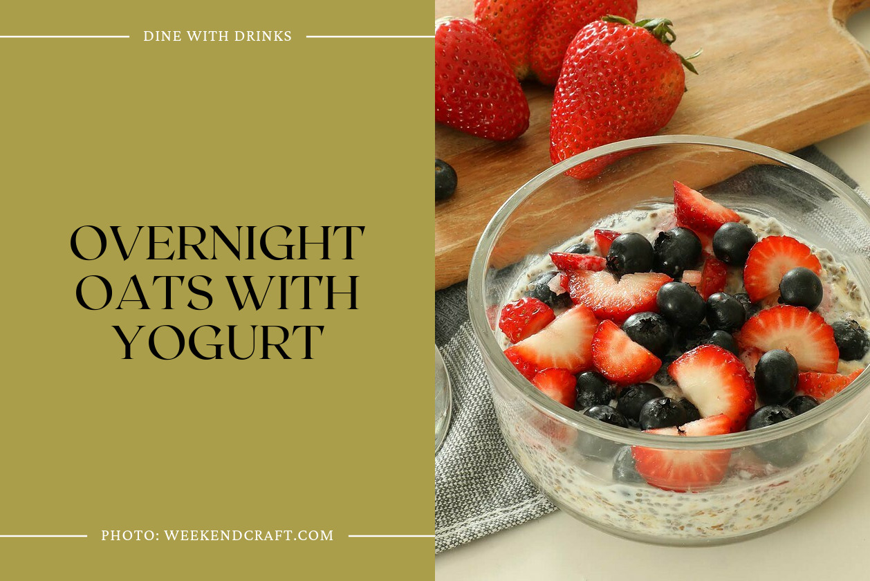 Overnight Oats With Yogurt