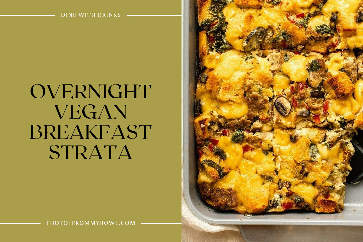 Overnight Vegan Breakfast Strata