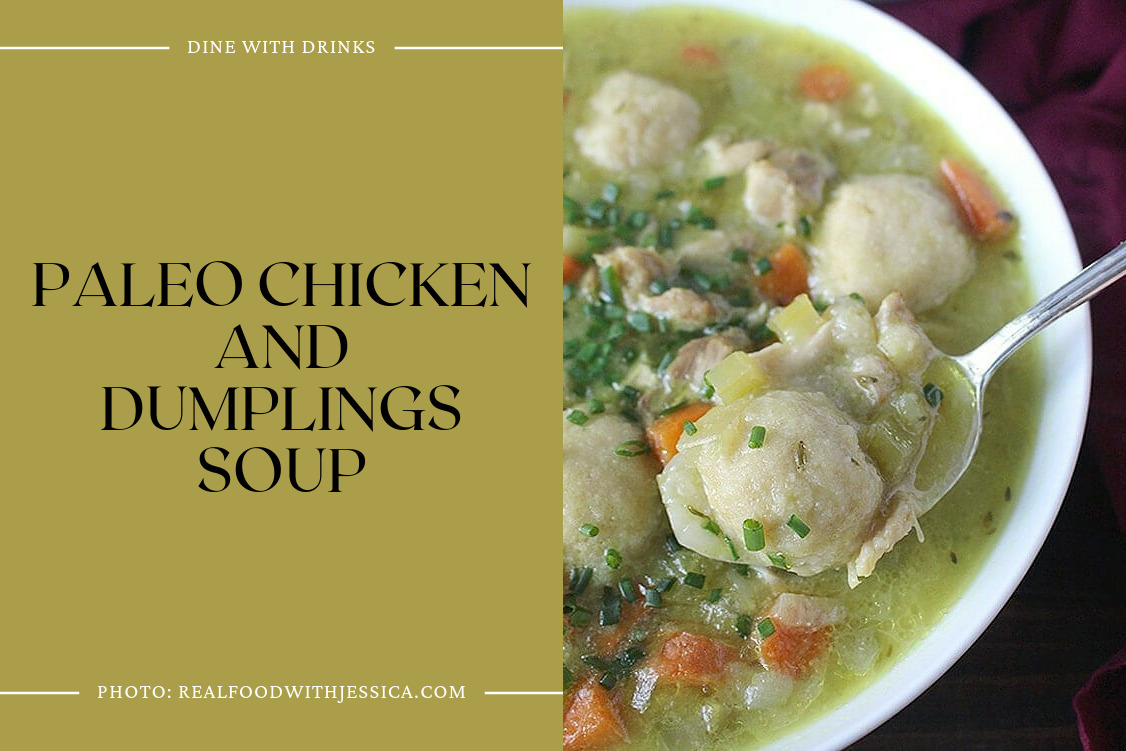 Paleo Chicken And Dumplings Soup