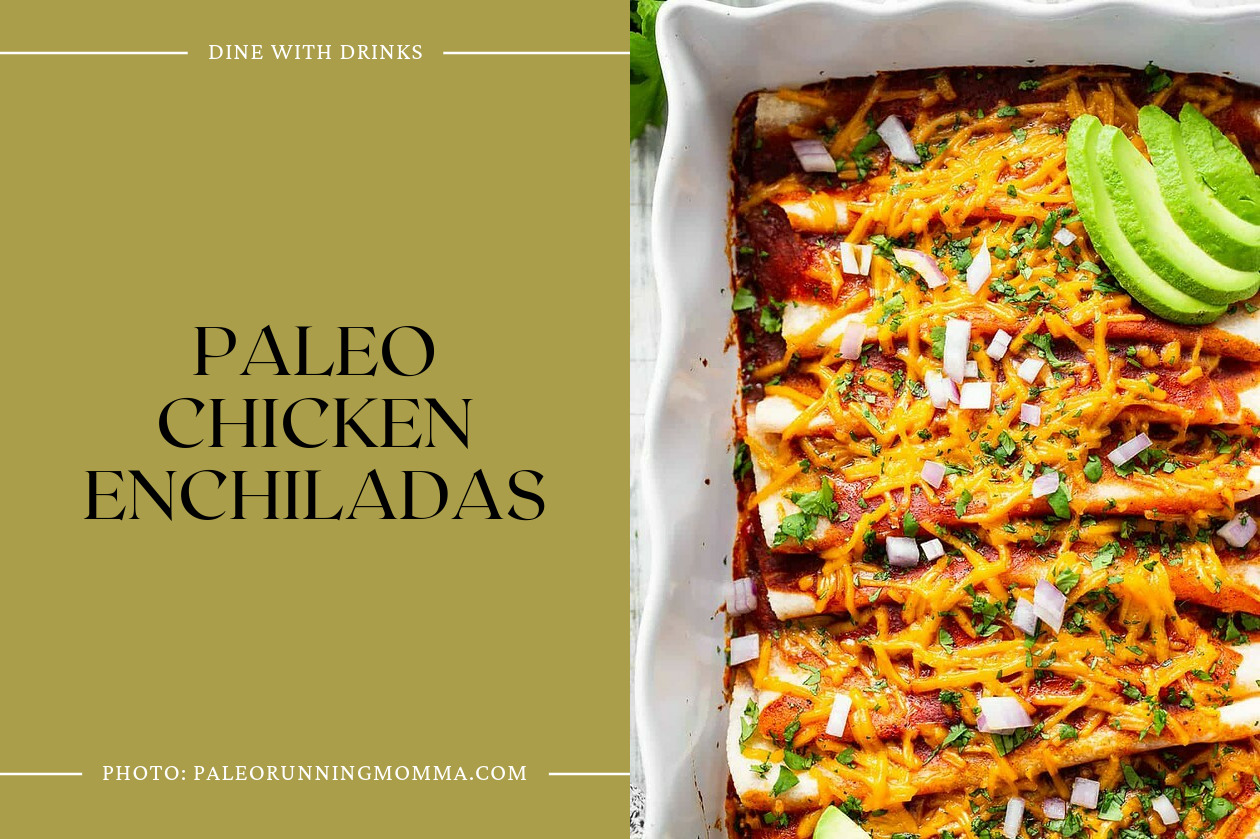 Paleo Chicken Enchiladas