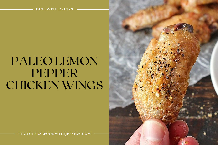 Paleo Lemon Pepper Chicken Wings