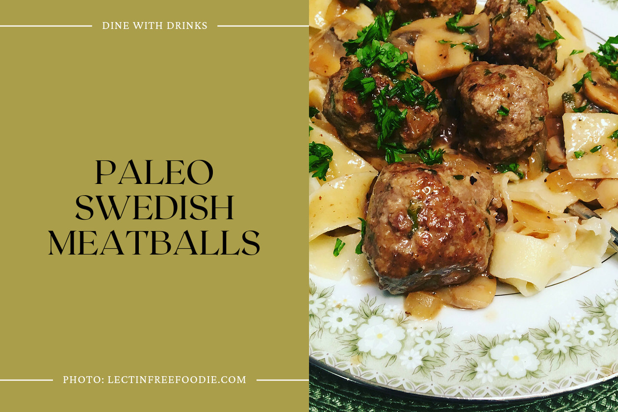 Paleo Swedish Meatballs