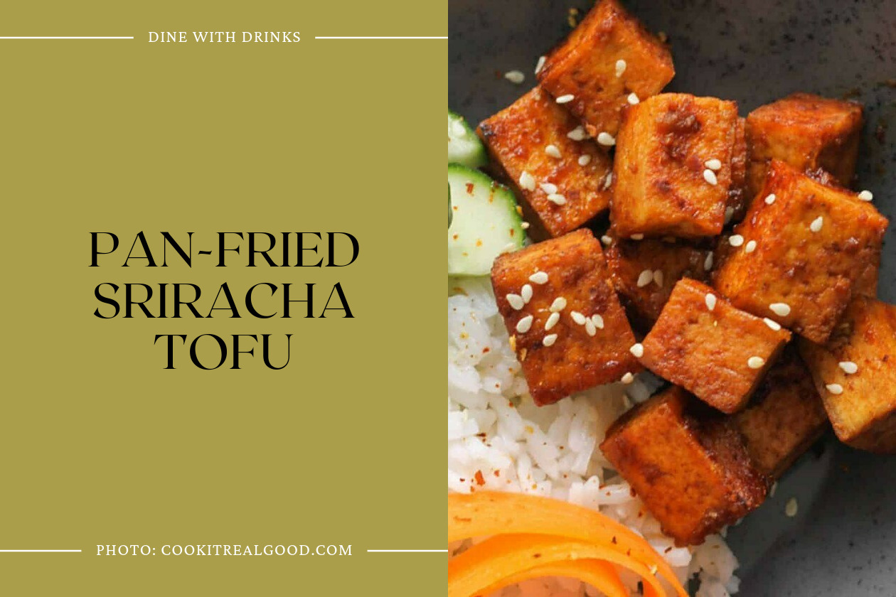 Pan-Fried Sriracha Tofu