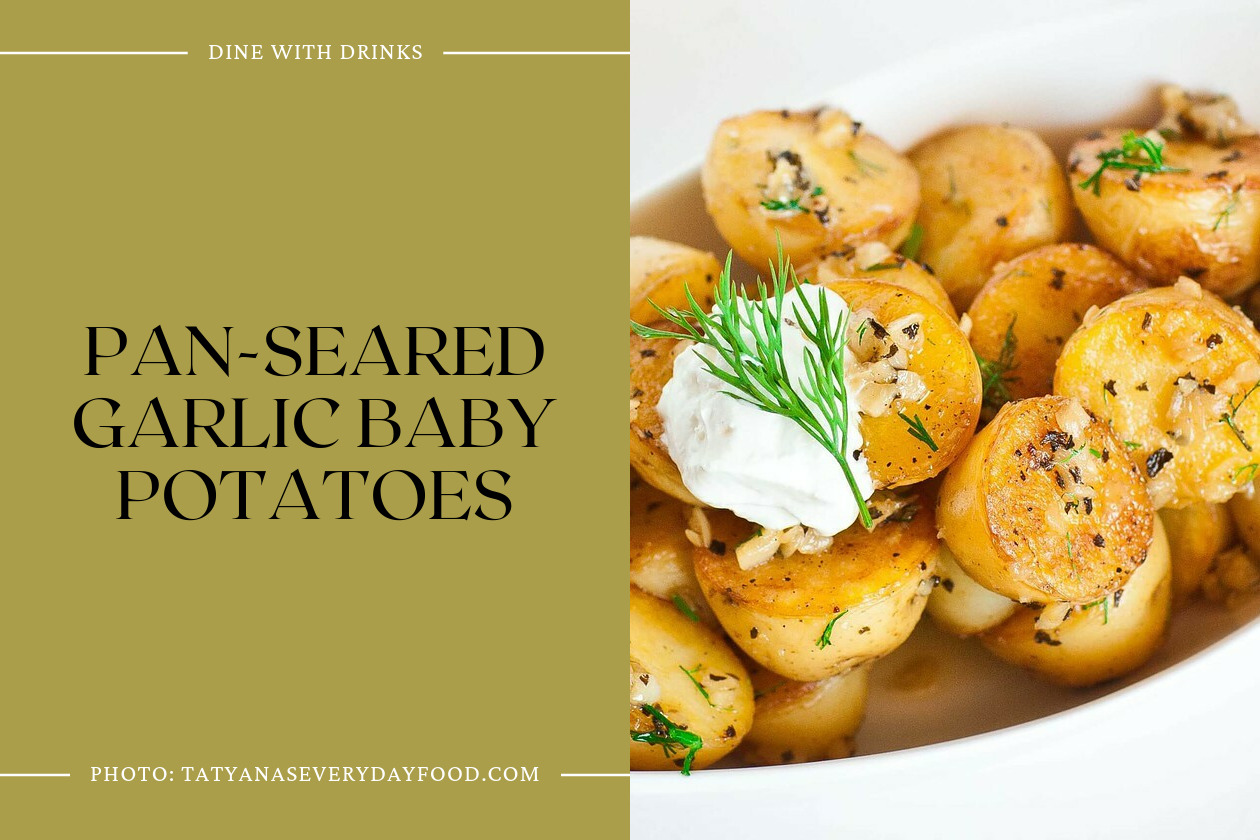 Pan-Seared Garlic Baby Potatoes