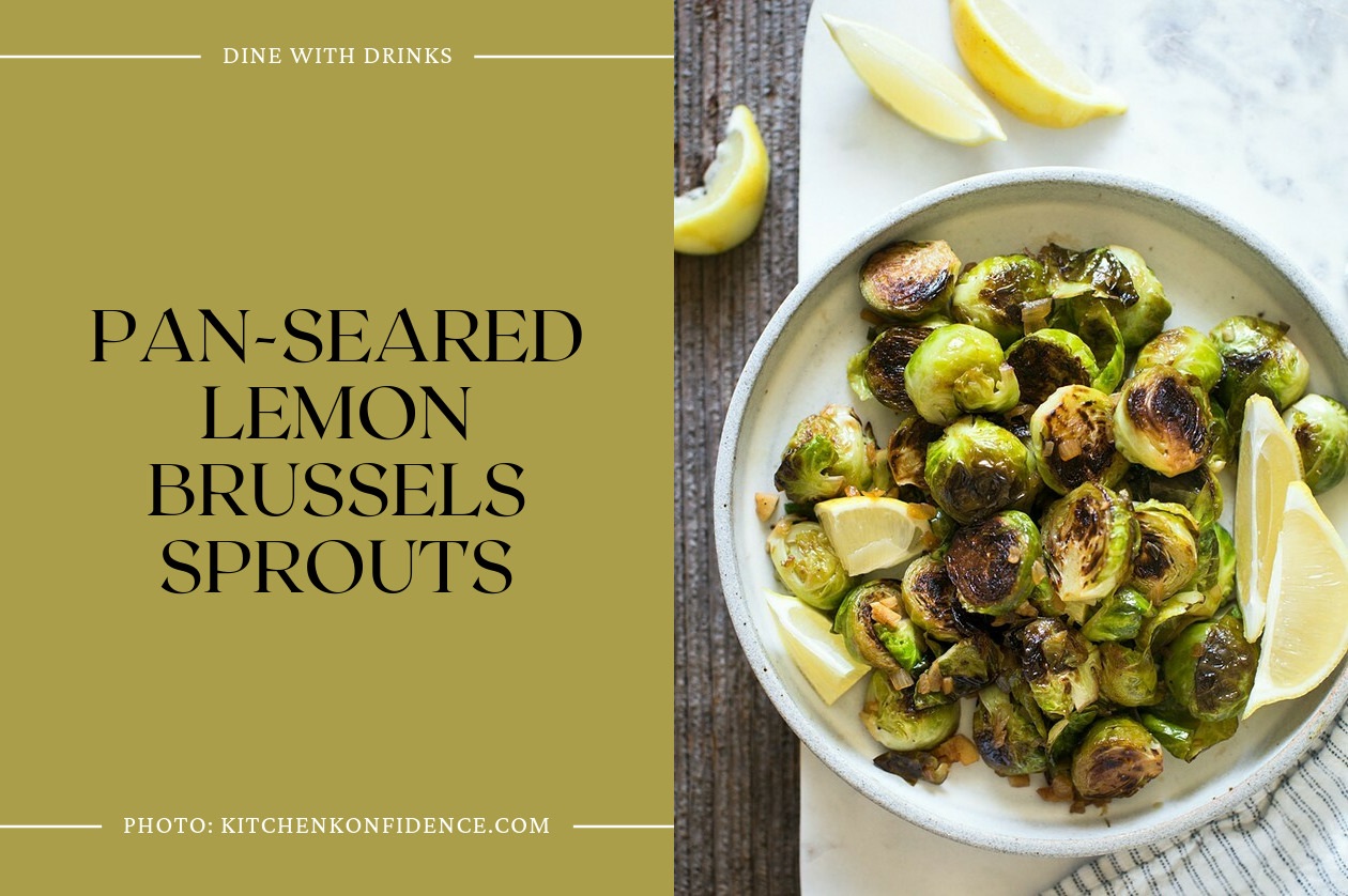 Pan-Seared Lemon Brussels Sprouts